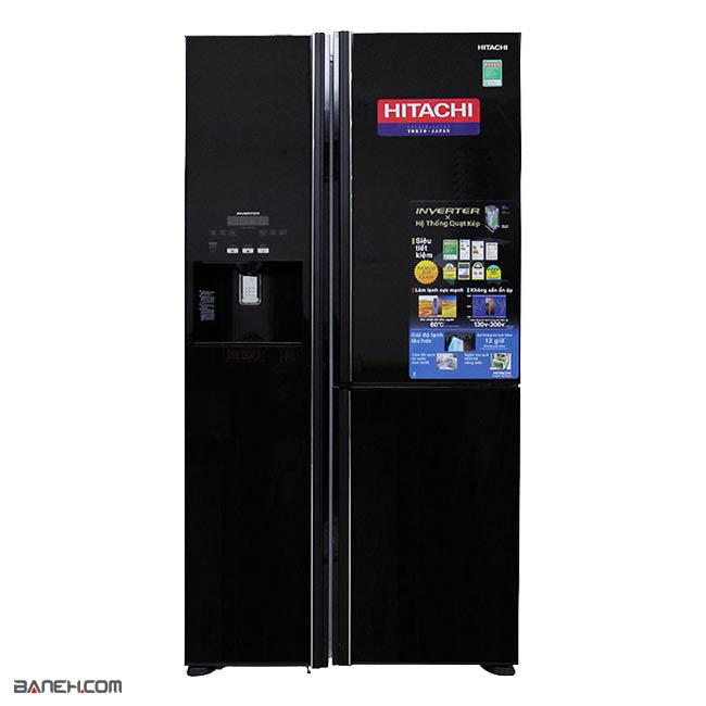 يخچال فریزر سايد هيتاچی RM700 مدل RM700GPUQ2 و 30 فوت