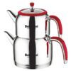 ست کتری و قوری دلمونتی Delmonti Kettle and teapot set DL1425 1 dl1425 2 1 ست کتری و قوری دلمونتی Delmonti Kettle and teapot set DL1425