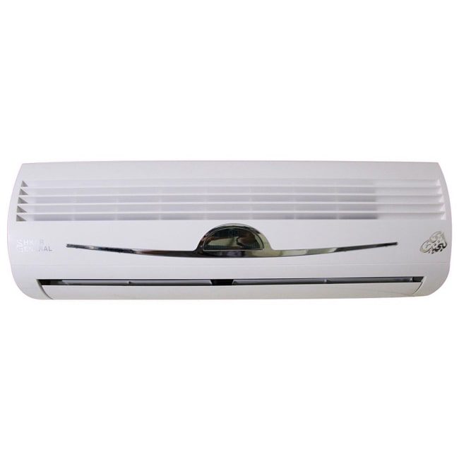 کولر گازی دیواری جنرال شکار 18000 مدل لبخندی استیل GNRR-18GRAA-I T3