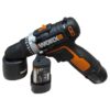 دریل شارژی ورکس 12 ولت ورکس WORX WX128.1 2 wx128 2 دریل شارژی ورکس 12 ولت ورکس WORX WX128.1