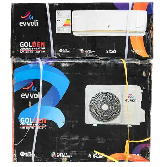 کولر گازی ایوولی 18000 گلدن EVT3-18K-MD T3