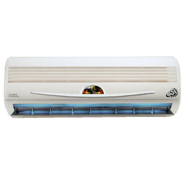 کولر گازی جنرال شکار 12000 لبخندی R22 GNR-12GW AA