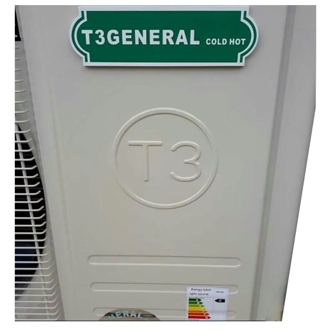 کولر گازی تی تری جنرال 14000 کارتن کاهی GNR-14K-SA T3GENERAL T3