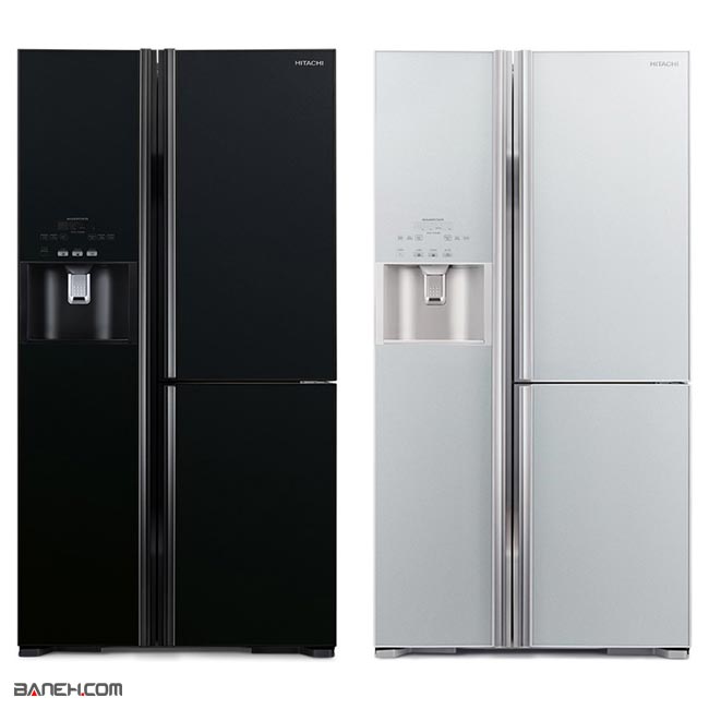 يخچال فریزر سايد هيتاچی RM700 مدل RM700GPUQ2 و 30 فوت