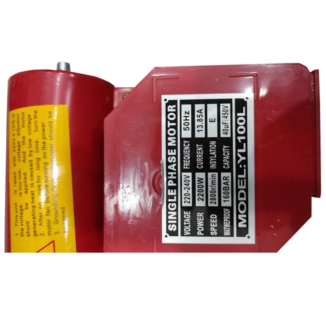 کارواش صنعتی سینگل دینامی 2200 وات «پک کامل» SINGLE YL100L QX-280